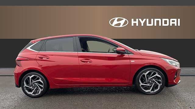 Hyundai I20 1.0T GDi 48V MHD Premium 5dr Petrol Hatchback Red