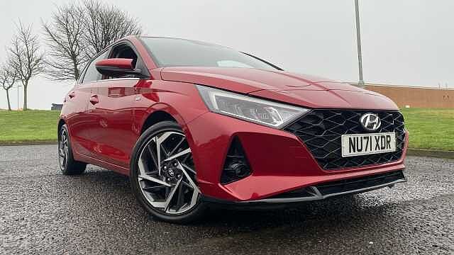 Hyundai I20 1.0T GDi 48V MHD Premium 5dr Petrol Hatchback Red