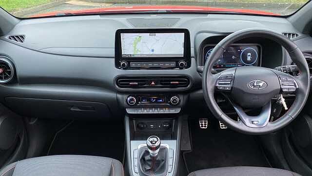 Hyundai KONA 1.0 TGDi 48V MHEV N Line 5dr Petrol Hatchback Red