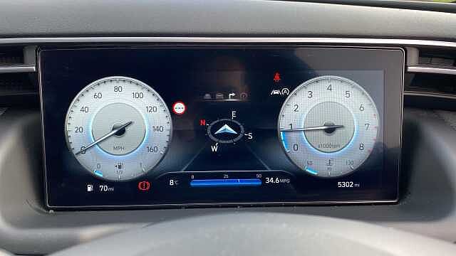 Hyundai TUCSON 1.6 TGDi SE Connect 5dr 2WD Petrol Estate Blue