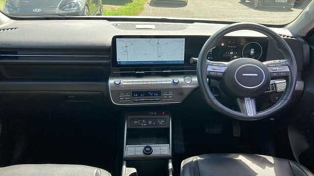 Hyundai KONA 1.6 GDi Hybrid Ultimate 5dr DCT Hybrid Hatchback White