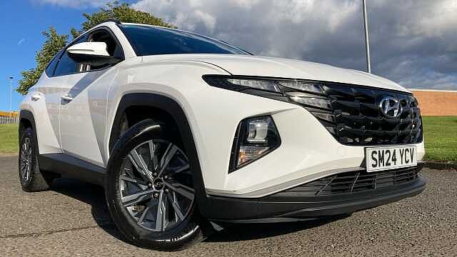 Hyundai TUCSON 1.6 TGDi SE Connect 5dr 2WD Petrol Estate White