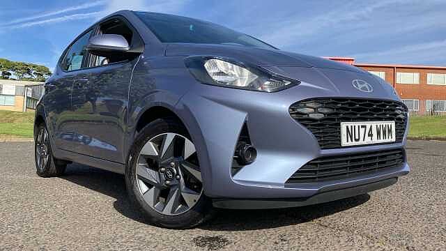 Hyundai I10 1.0 [63] Advance 5dr [Nav] Petrol Hatchback Blue